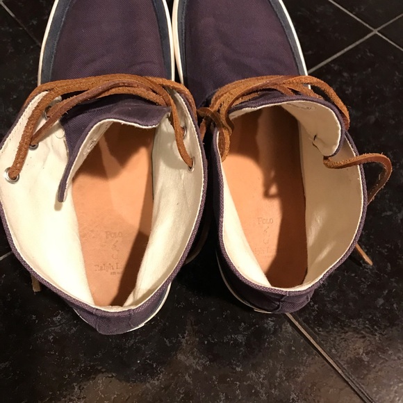 POLO ERWIN Chukka Shoes Leather Laces,SIZE: 9 - Picture 5 of 8